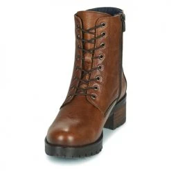 Remise 👍 Chaussures Femme Bottines Dorking GLASS Marron 🤩 -Bottines Boutique 22890960 500 C