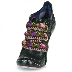Offres 👍 Chaussures Femme Bottines Irregular Choice ABIGAILS FLOWER PARTY Noir ❤️ -Bottines Boutique 22899062 500 C