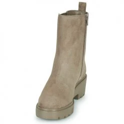 Bon marché ⭐ Chaussures Femme Boots Unisa JAJUN Taupe 😀 -Bottines Boutique 22913805 500 C