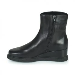 Sortie ✨ Chaussures Femme Bottines Unisa JUSTEL Noir 🌟 -Bottines Boutique 22913809 500 D