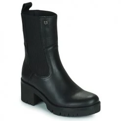 Bon marché ❤️ Chaussures Femme Bottines Panama Jack POPPY Noir ⌛