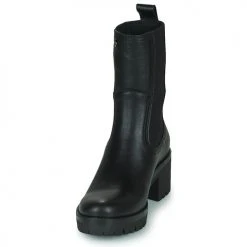 Bon marché ❤️ Chaussures Femme Bottines Panama Jack POPPY Noir ⌛ -Bottines Boutique 22916076 500 C