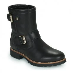 Budget 🎁 Chaussures Femme Boots Panama Jack FELINA Noir 💯