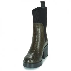 Vente flash 🌟 Chaussures Femme Bottines Semerdjian Kaki 😍 -Bottines Boutique 22916216 500 C