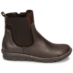 Meilleur prix ✨ Chaussures Femme 🧨 Boots Casual Attitude BOBINE Marron 🌟 -Bottines Boutique 22947910 500 B