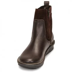 Meilleur prix ✨ Chaussures Femme 🧨 Boots Casual Attitude BOBINE Marron 🌟 -Bottines Boutique 22947910 500 C