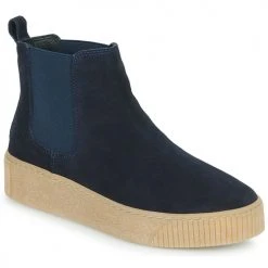 Sortie 🌟 Chaussures Femme 🔥 Boots Casual Attitude YEYE Marine ✔️