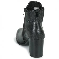 Grosses soldes ✨ Chaussures Femme Bottines The Divine Factory QL4723-NOIR Noir ⭐ -Bottines Boutique 22968123 500 E