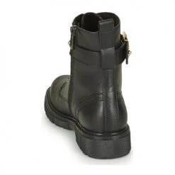 Tout neuf 🎁 Chaussures Femme Boots Marco Tozzi UN Noir / Doré 🧨 -Bottines Boutique 22986002 500 E