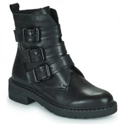 Nouveau ✨ Chaussures Femme 😍 Boots Marco Tozzi TROIS Noir ✨