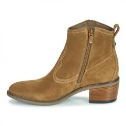 Meilleur prix ✔️ Chaussures Femme Bottines NeroGiardini VARNA Cognac ✔️ -Bottines Boutique 23119219 500 D