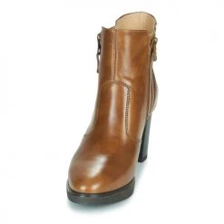 Sortie 🔥 Chaussures Femme Bottines NeroGiardini LESINA Cognac 🔔 -Bottines Boutique 23119223 500 C