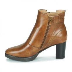 Sortie 🔥 Chaussures Femme Bottines NeroGiardini LESINA Cognac 🔔 -Bottines Boutique 23119223 500 D