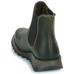 Offres 🌟 Chaussures Femme Boots Fly London SALV Vert 🔔 -Bottines Boutique 23986292 500 E