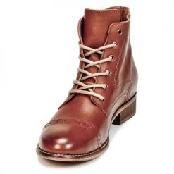 De gros 🔥 Chaussures Femme Boots Betty London FOLIANE Camel 😍 -Bottines Boutique 3908442 500 C