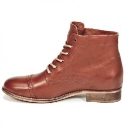 De gros 🔥 Chaussures Femme Boots Betty London FOLIANE Camel 😍 -Bottines Boutique 3908442 500 D