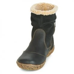 Budget 🔔 Chaussures Femme Boots El Naturalista NIDO Noir 🧨 -Bottines Boutique 391781 500 C