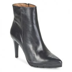 Promo ⌛ Chaussures Femme Bottines Fericelli FABIANA Noir 🛒