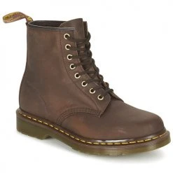 Le moins cher 🔥 Chaussures Boots Dr. Martens 1460 Marron foncé 😍