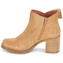 Promo 🥰 Chaussures Femme Bottines Casual Attitude HIRCHE Beige ❤️ -Bottines Boutique 6016619 500 D