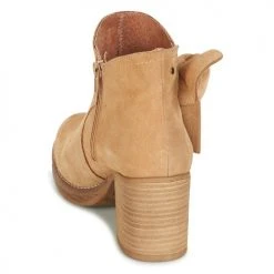 Promo 🥰 Chaussures Femme Bottines Casual Attitude HIRCHE Beige ❤️ -Bottines Boutique 6016619 500 E