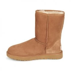 De gros ✔️ Chaussures Femme Boots UGG CLASSIC SHORT II Camel 🔔 -Bottines Boutique 6021512 500 D