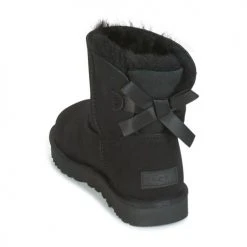 Offres 👍 Chaussures Femme 🔥 Boots UGG MINI BAILEY BOW II Noir ⭐ -Bottines Boutique 6021520 500 E