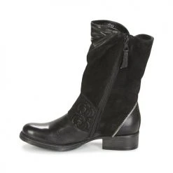 Le moins cher 🥰 Chaussures Femme Boots Dream in Green HANPI Noir 🔔 -Bottines Boutique 6040846 500 D