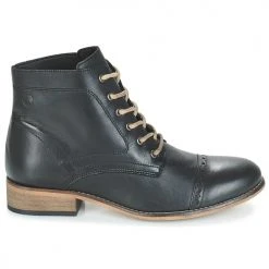 Budget 🛒 Chaussures Femme Boots Betty London FOLIANE Noir ❤️ -Bottines Boutique 8159480 500 B