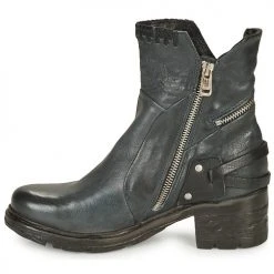 Le moins cher 🔔 Chaussures Femme Boots Airstep / A.S.98 NOVA 17 Bleu / Noir 🧨 -Bottines Boutique 8372463 500 D