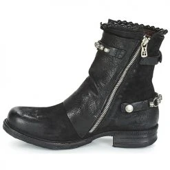 Coupon 👏 Chaussures Femme Boots Airstep / A.S.98 SAINT 14 Noir ✨ -Bottines Boutique 8372484 500 D