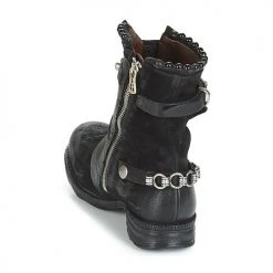 Coupon 👏 Chaussures Femme Boots Airstep / A.S.98 SAINT 14 Noir ✨ -Bottines Boutique 8372484 500 E